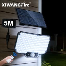 234/280 LED Solar Lights 3 Working Modes Super Bright Motion Sensor Outdoor IP65 Waterproof Flood Wall Security Lights Yard