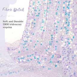 180x30cm Sequined Mermaid Glittering Table Runner Mermaid Girl Party Decor Little Mermaid Girls Birthday Wedding Party Decor