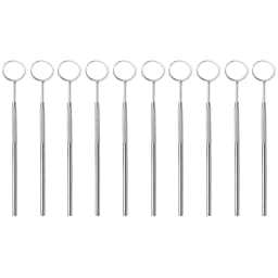 Dental Mirror, Mouth Mirror, Dentist Oral Care Tool, Stainless Steel Dentist Tool for Teeth Cleaning Mouth Inspection Mirror