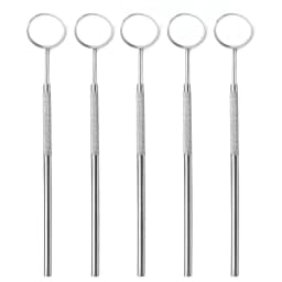 Dental Mirror, Mouth Mirror, Dentist Oral Care Tool, Stainless Steel Dentist Tool for Teeth Cleaning Mouth Inspection Mirror