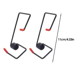 Auto Wiper Blade Arm Tension Spring Booster Alloy Pressure Enhancer Rubber Cover Anti Scratch No Tool Install Strong Grip Fixer