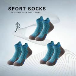 1/3Pairs Professional Sports Short Socks Men's Women Thick Towel Quick Dry Wicks Ankle Socks for Fitness Running Gift Spring New