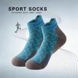 1/3Pairs Professional Sports Short Socks Men's Women Thick Towel Quick Dry Wicks Ankle Socks for Fitness Running Gift Spring New