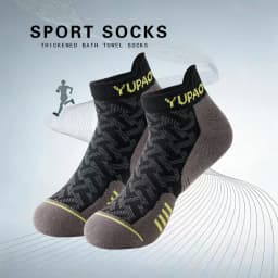1/3Pairs Professional Sports Short Socks Men's Women Thick Towel Quick Dry Wicks Ankle Socks for Fitness Running Gift Spring New