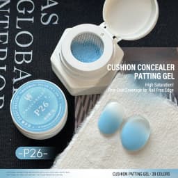 39-Color Air Cushion Patting Gel, High Saturation Blush Gradient Nail Art Gel, No Wipe Painting Transfer UV LED Soak Off Polish