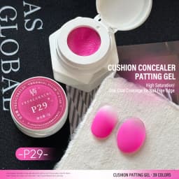 39-Color Air Cushion Patting Gel, High Saturation Blush Gradient Nail Art Gel, No Wipe Painting Transfer UV LED Soak Off Polish