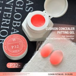 39-Color Air Cushion Patting Gel, High Saturation Blush Gradient Nail Art Gel, No Wipe Painting Transfer UV LED Soak Off Polish