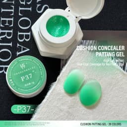 39-Color Air Cushion Patting Gel, High Saturation Blush Gradient Nail Art Gel, No Wipe Painting Transfer UV LED Soak Off Polish