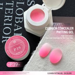 39-Color Air Cushion Patting Gel, High Saturation Blush Gradient Nail Art Gel, No Wipe Painting Transfer UV LED Soak Off Polish