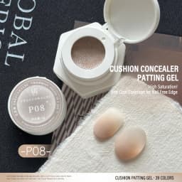 39-Color Air Cushion Patting Gel, High Saturation Blush Gradient Nail Art Gel, No Wipe Painting Transfer UV LED Soak Off Polish