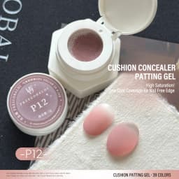 39-Color Air Cushion Patting Gel, High Saturation Blush Gradient Nail Art Gel, No Wipe Painting Transfer UV LED Soak Off Polish