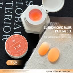 39-Color Air Cushion Patting Gel, High Saturation Blush Gradient Nail Art Gel, No Wipe Painting Transfer UV LED Soak Off Polish
