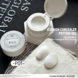 39-Color Air Cushion Patting Gel, High Saturation Blush Gradient Nail Art Gel, No Wipe Painting Transfer UV LED Soak Off Polish