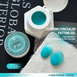 39-Color Air Cushion Patting Gel, High Saturation Blush Gradient Nail Art Gel, No Wipe Painting Transfer UV LED Soak Off Polish