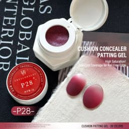 39-Color Air Cushion Patting Gel, High Saturation Blush Gradient Nail Art Gel, No Wipe Painting Transfer UV LED Soak Off Polish