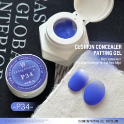 39-Color Air Cushion Patting Gel, High Saturation Blush Gradient Nail Art Gel, No Wipe Painting Transfer UV LED Soak Off Polish