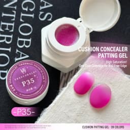 39-Color Air Cushion Patting Gel, High Saturation Blush Gradient Nail Art Gel, No Wipe Painting Transfer UV LED Soak Off Polish