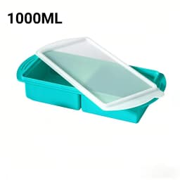 Single Grid 250ml/500ml Silicone Freezer Trays Mold Large Ice Tray Mold Food Storage Box Fresh-keeping for Freezing Soup
