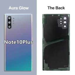 For Samsung Note 10 Plus N970F N975F Battery Back Cover Rear Glass Case Housing Adhesive Camera Lens Replacement for Note 10