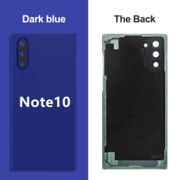 For Samsung Note 10 Plus N970F N975F Battery Back Cover Rear Glass Case Housing Adhesive Camera Lens Replacement for Note 10