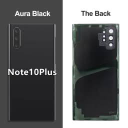 For Samsung Note 10 Plus N970F N975F Battery Back Cover Rear Glass Case Housing Adhesive Camera Lens Replacement for Note 10