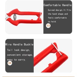 Straight Head Pruning Shears Non-slip HandleStainless Steel Outils Manuels Household Bonsai Garden Scissors Pruing Shear 1Pcs