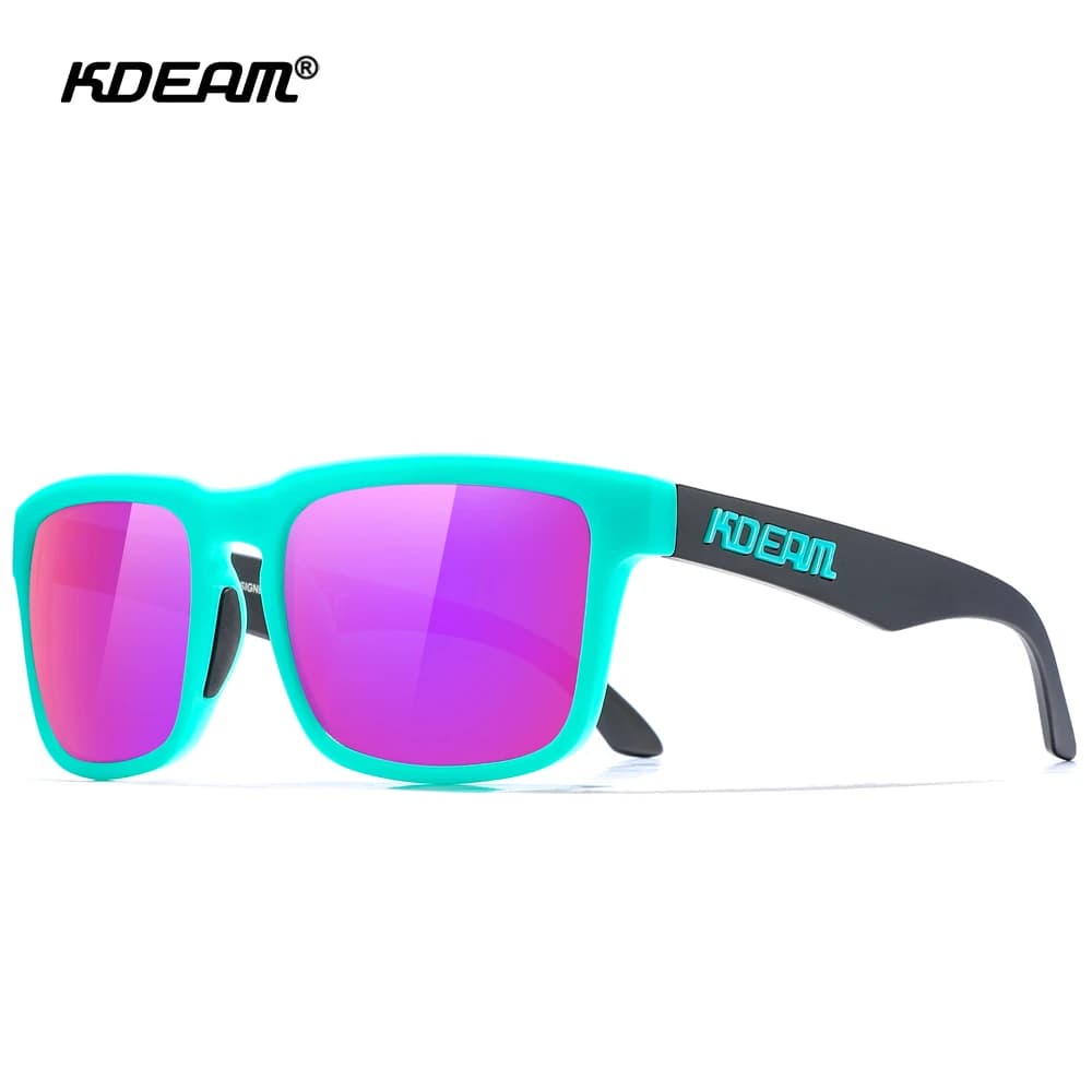 KDEAM Diverse And Fashionable Colors Polarized Sunglasses Only Unisex Size Suits For Fishing Driving