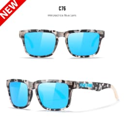 KDEAM Diverse And Fashionable Colors Polarized Sunglasses Only Unisex Size Suits For Fishing Driving