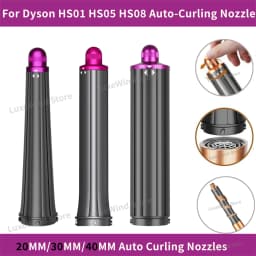 20/30/40mm Conical Long Hair Barrels Attachment Compatible For Dyson Airwrap HS01/05/08 Auto-Curling Iron Curler Voluminous Wave