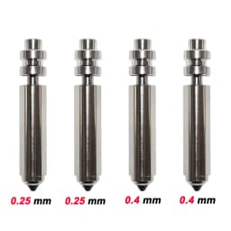Upgraded Bimetallic Nozzles For Anycubic Kobra X Combo Quick Swap Hotend Nozzle Hardened Steel 0.2/0.4/0.6/0.8mm Kobra X Nozzle