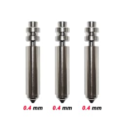 Upgraded Bimetallic Nozzles For Anycubic Kobra X Combo Quick Swap Hotend Nozzle Hardened Steel 0.2/0.4/0.6/0.8mm Kobra X Nozzle