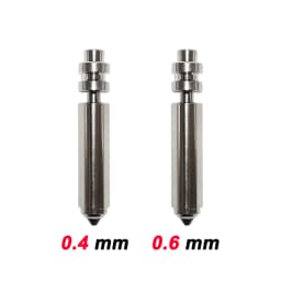 Upgraded Bimetallic Nozzles For Anycubic Kobra X Combo Quick Swap Hotend Nozzle Hardened Steel 0.2/0.4/0.6/0.8mm Kobra X Nozzle