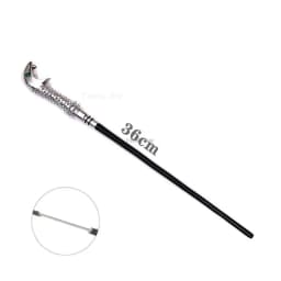 Anime Cosplay Metal Core Magic Wand Decoration Toy Accessories For Kids Bacchetta Di Plastic Magic Stick
