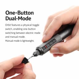 DSPIAE AT-ED01 Orbit Electric Hand Drill Screwdriver for Gunpla Plastic Wooden Soft Metal Drilling Model DIY Assembly Hobby Tool