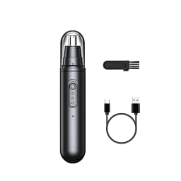 Electric Nose Hair Trimmer USB Rechargeable Nose and Ear Hair Clipper Portable Nose Hair Remover Facial Hair Removal Device