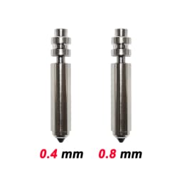 For Anycubic Kobra X Nozzle KX Bimetal Nozzles 0.25/0.6/0.8/0.4mm One-piece Hotend Nozzle Resistant 300℃ For KobraX 3D Printer