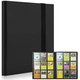 160/360 Game Cards Album Capacity 4/9Pocket Binders For Pokmon Yugoh Baseball Football Sports Card Holder Book Sleeve Binder