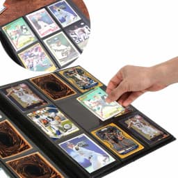 160/360 Game Cards Album Capacity 4/9Pocket Binders For Pokmon Yugoh Baseball Football Sports Card Holder Book Sleeve Binder