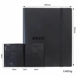 160/360 Game Cards Album Capacity 4/9Pocket Binders For Pokmon Yugoh Baseball Football Sports Card Holder Book Sleeve Binder