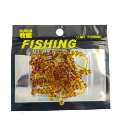 MUKUN Soft Bait New Bait 3.5cm/30pcs 0.35G Fishing Lures Sinking Tremor Bait Soft Fishing Lure Fishy Worms Lure