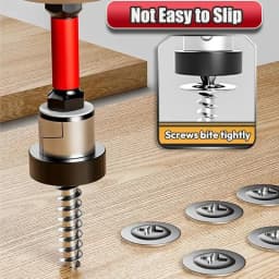 S2 Magnetic Drywall Screwdriver Bits Hex Shank Position Bit Batch Head for Plasterboard Screw Locator PH2 Electric Drilling Tool