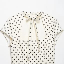 Cut Out Front Bow Tie Mini Dress, Women's Polka Dot Short Sleeve Bodycon Dress, Spring Summer Sexy Fashion Party Dress