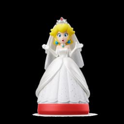 ARTSWIFT Amiibo Super Mario Odyssey Series Wedding Browser Peach Figurine NS Genuine NFC Original Region Free