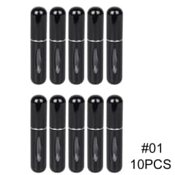 5ml Portable Refillable Spray Bottle Plastic liner Perfume Atomizer Mini Sample Bottle For Cosmetics Travel Empty Container