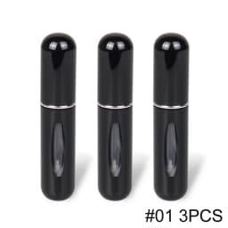 5ml Portable Refillable Spray Bottle Plastic liner Perfume Atomizer Mini Sample Bottle For Cosmetics Travel Empty Container