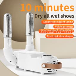 Intelligent Timer Shoe Dryer Boot Warmer EU/US UV Telescopic Adjustable Dryer Quick Drying Deodorizing Sterilizing Shoe Dryer