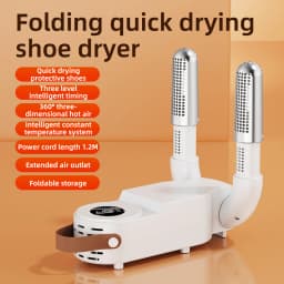 Intelligent Timer Shoe Dryer Boot Warmer EU/US UV Telescopic Adjustable Dryer Quick Drying Deodorizing Sterilizing Shoe Dryer