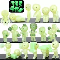 11 Types Multiple Series Noctilucent Green Doll Blind Box Action Figures Decoration Desktop Model Toy For Christmas Gift