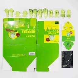 11 Types Multiple Series Noctilucent Green Doll Blind Box Action Figures Decoration Desktop Model Toy For Christmas Gift