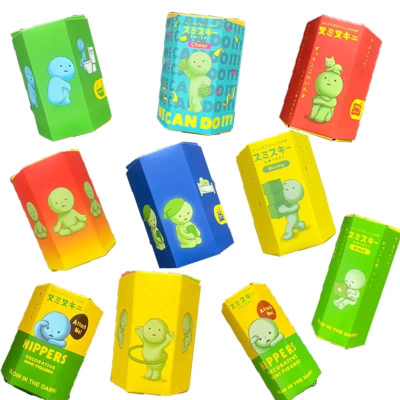 11 Types Multiple Series Noctilucent Green Doll Blind Box Action Figures Decoration Desktop Model Toy For Christmas Gift